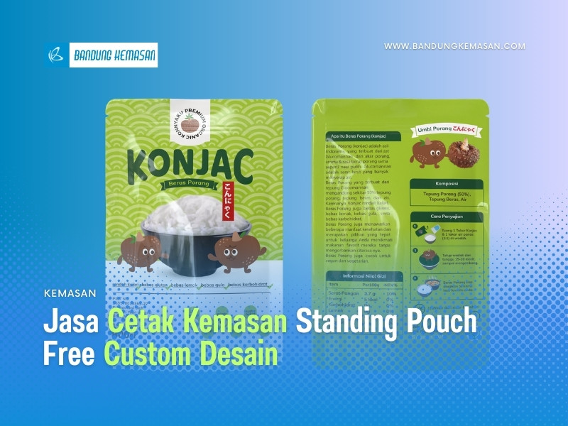 Jasa Cetak Kemasan Standing Pouch Free Custom Desain